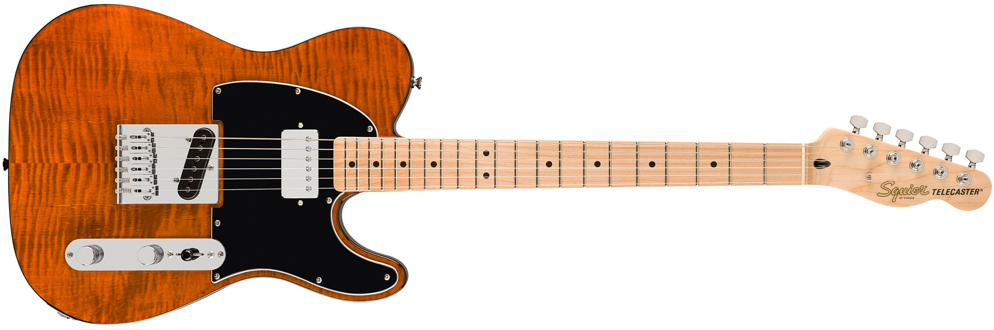 Squier Tele Fmt Sh Affinity Ht Lau - Mocha - Tel shape electric guitar - Main picture