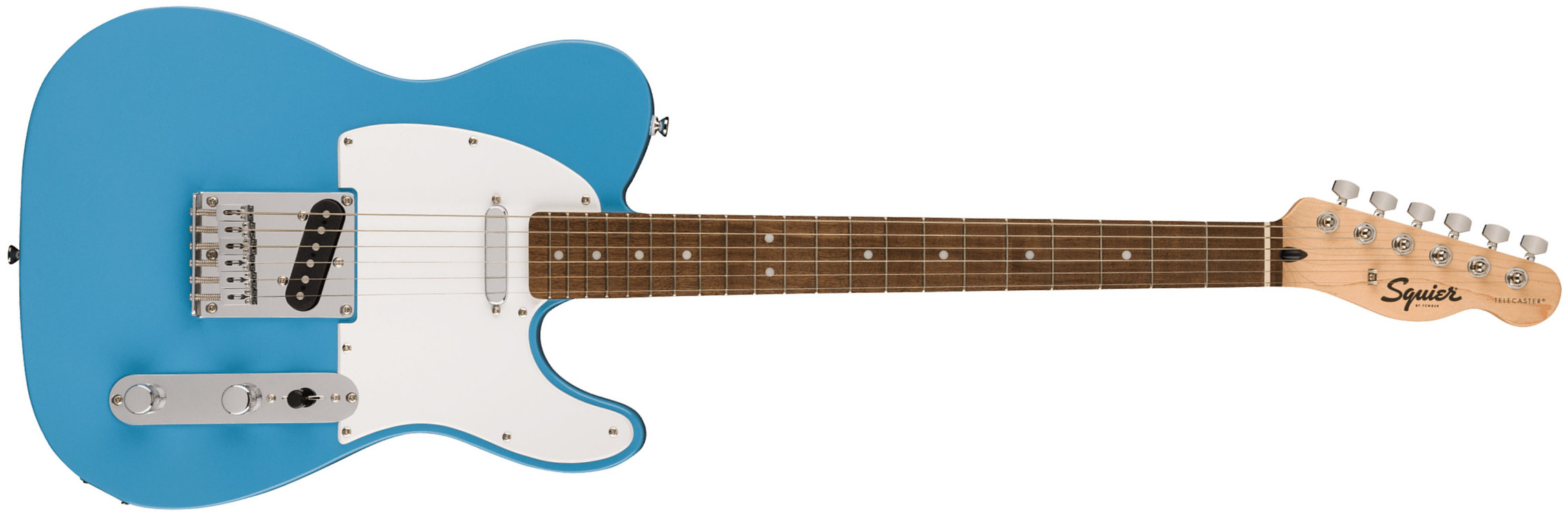 Squier Tele Sonic 2s Ht Lau - California Blue - Tel shape electric guitar - Main picture
