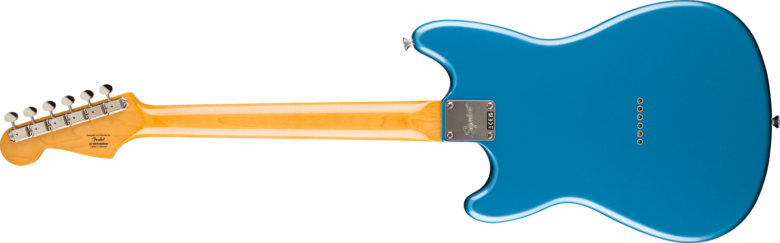 Squier Duo-sonic Hs Classic Vibe Shsc Ht Lau - Lake Placid Blue - Retro rock electric guitar - Variation 1