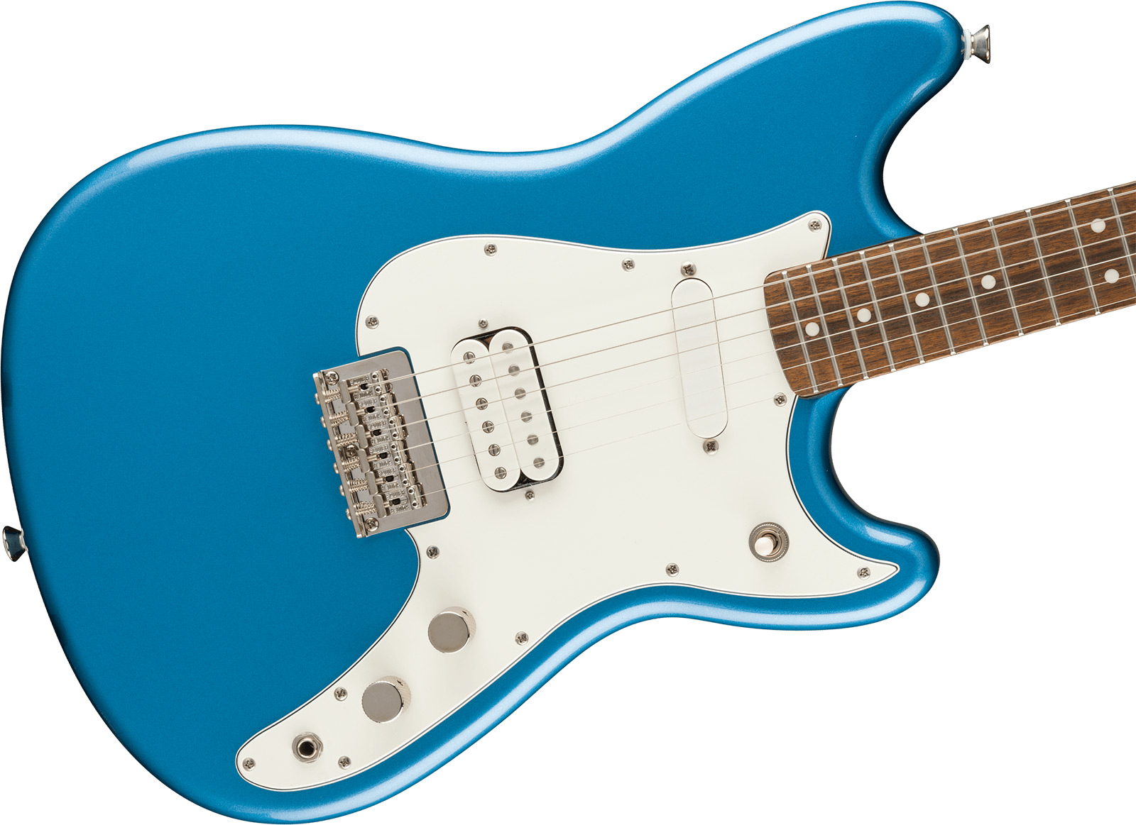 Squier Duo-sonic Hs Classic Vibe Shsc Ht Lau - Lake Placid Blue - Retro rock electric guitar - Variation 2