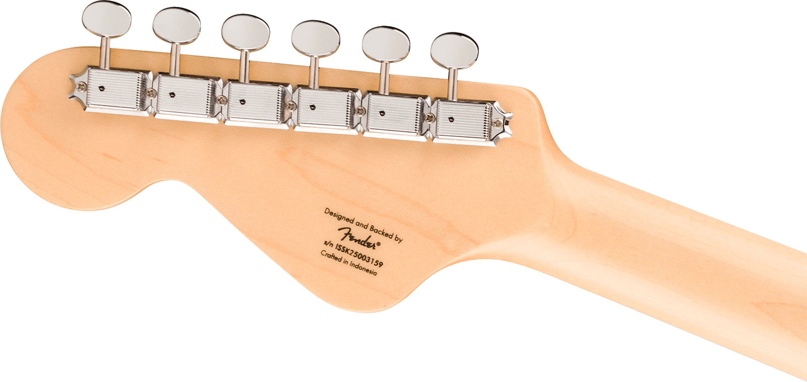Squier Electric Vi Paranormal Shsc 2s Trem Lau - Daphne Blue - Retro rock electric guitar - Variation 3