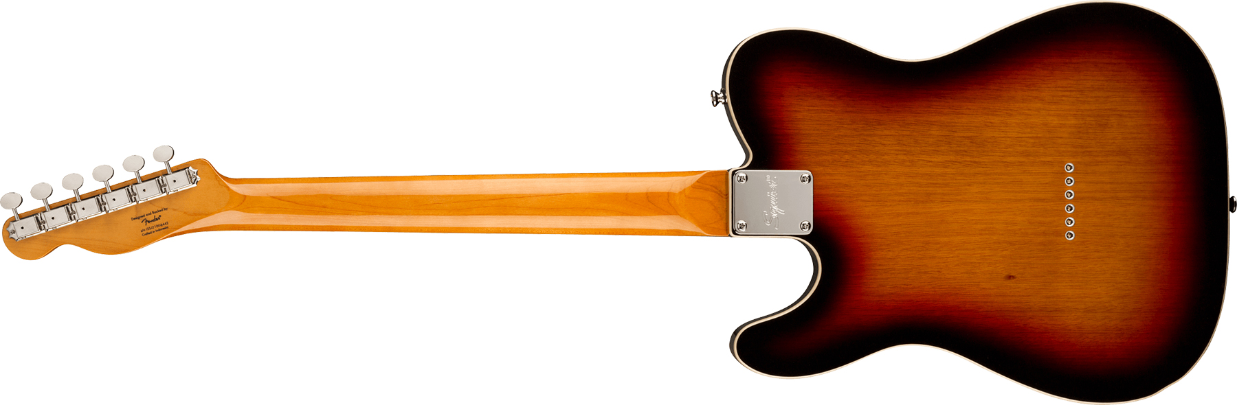 Squier Esquire Tele '60s Custom Classic Vibe Fsr Ltd Lau - 3 Color Sunburst - Tel shape electric guitar - Variation 1
