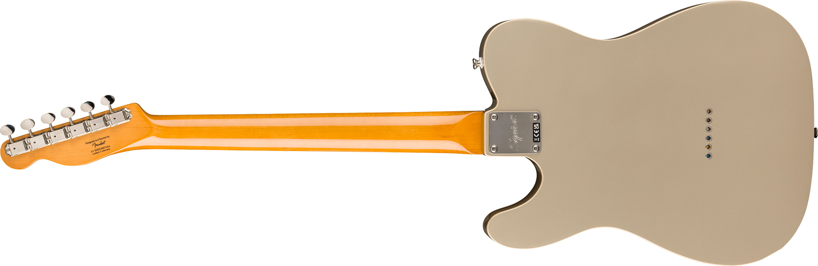 Squier Esquire / Tele Custom 60s Classic Vibe Fsr Ltd 1s Ht Lau - Shoreline Gold - Tel shape electric guitar - Variation 1