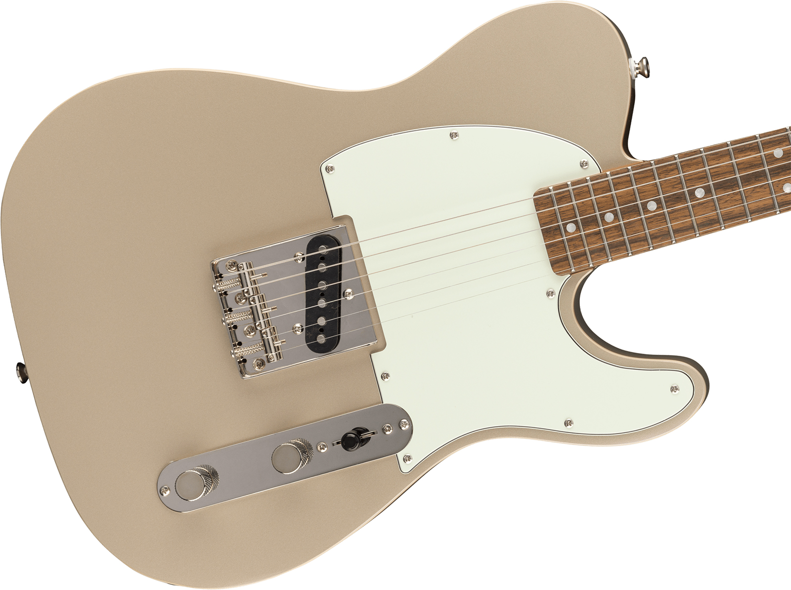 Squier Esquire / Tele Custom 60s Classic Vibe Fsr Ltd 1s Ht Lau - Shoreline Gold - Tel shape electric guitar - Variation 2