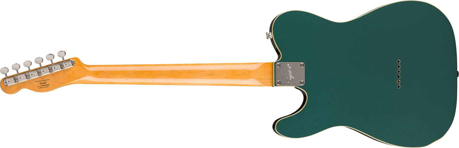 Squier Esquire / Tele Custom Classic Vibe 1s Ht Lau - Sherwood Green - Tel shape electric guitar - Variation 1