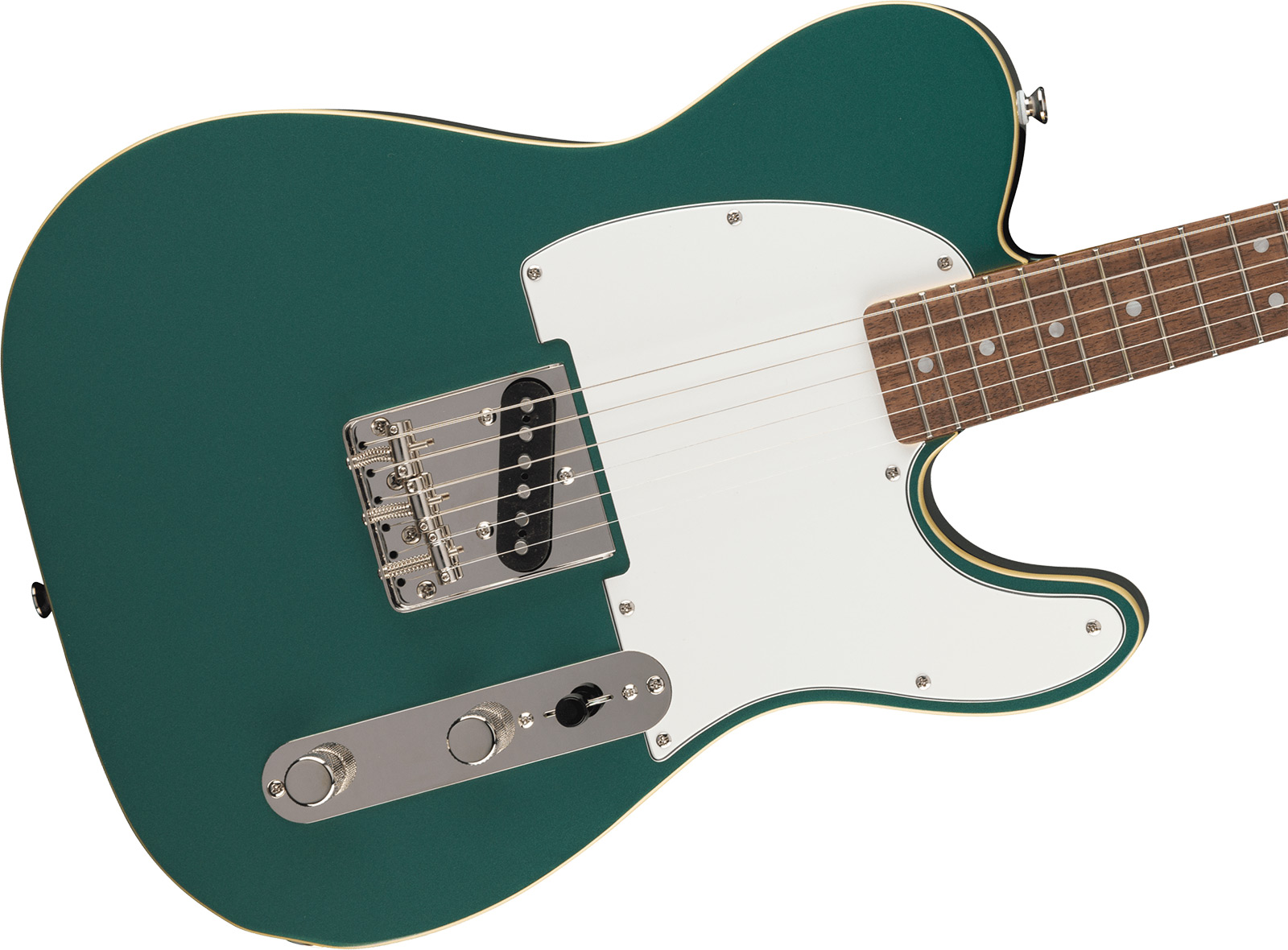 Squier Esquire / Tele Custom Classic Vibe 1s Ht Lau - Sherwood Green - Tel shape electric guitar - Variation 2
