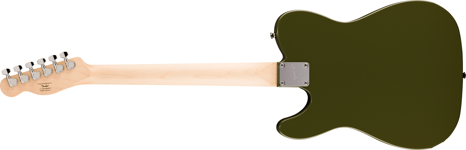 Squier Esquire / Tele H Sonic 1h Ht Mn - Olive - Str shape electric guitar - Variation 1