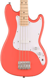 Solid body electric bass Squier Sonic Bronco Bass - Tahitian coral