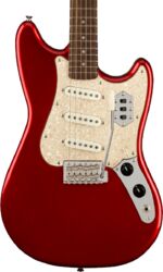 Retro rock electric guitar Squier Cyclone Paranormal - Candy apple red