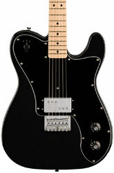 Tel shape electric guitar Squier Paranormal Esquire Deluxe - Metallic black