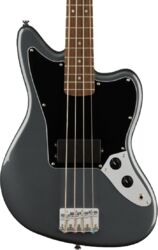 Solid body electric bass Squier Jaguar Bass Affinity H - Charcoal frost metallic
