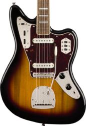 Retro rock electric guitar Squier Classic Vibe '70s Jaguar (LAU) - 3-color sunburst