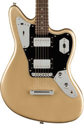 Retro rock electric guitar Squier Contemporary Jaguar HH ST (LAU) - Shoreline gold