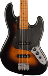 Solid body electric bass Squier Jazz Bass 40th Anniversary - Satin wide 2-color sunburst