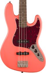 Solid body electric bass Squier Classic Vibe '60s Jazz Bass - Tahitian Coral