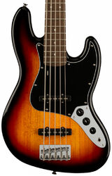 Solid body electric bass Squier Affinity Series Jazz Bass V 2021 (LAU) - 3-color sunburst