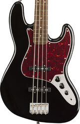 Solid body electric bass Squier Classic Vibe '60s Jazz Bass (LAU) - Black