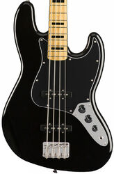 Solid body electric bass Squier Classic Vibe '70s Jazz Bass (MN) - Black