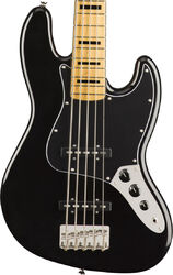 Solid body electric bass Squier Classic Vibe '70s Jazz Bass V (MN) - Black