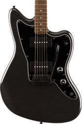 Retro rock electric guitar Squier FSR Affinity Series Jazzmaster - Metallic black