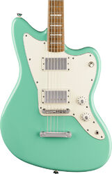 Retro rock electric guitar Squier Paranormal Baritone Jazzmaster HH - Seafoam Green