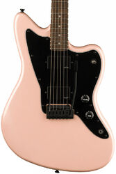 Retro rock electric guitar Squier Contemporary Active Jazzmaster HH - Shell pink pearl