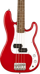 Electric bass for kids Squier Bullet Mini Precision Bass (LAU) - Dakota red