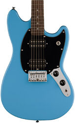 Retro rock electric guitar Squier Sonic Mustang HH - California blue
