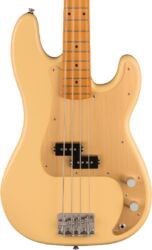 Solid body electric bass Squier Precision Bass 40th Anniversary - Satin vintage blonde