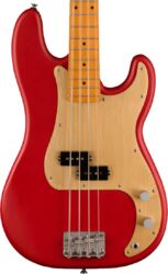 Solid body electric bass Squier Precision Bass 40th Anniversary - Satin dakota red