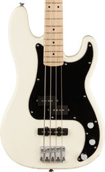 Solid body electric bass Squier Affinity Series Precision Bass PJ 2021 (MN) - Olympic white