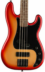 Solid body electric bass Squier Contemporary Active Precision Bass PH - Sunset metallic