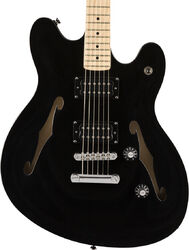 Retro rock electric guitar Squier Affinity Series Starcaster - Black