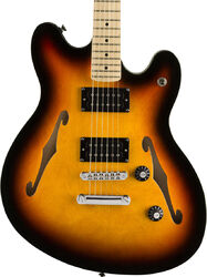 Retro rock electric guitar Squier Affinity Series Starcaster - 3-color sunburst