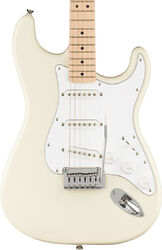 Str shape electric guitar Squier Affinity Series Stratocaster 2021 (MN) - Olympic white