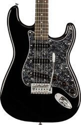 Str shape electric guitar Squier FSR Affinity Series Stratocaster Black Pearloid Ltd (LAU) - Black