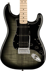 Str shape electric guitar Squier Affinity Series Stratocaster FMT HSS (MN) - Black burst