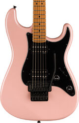 Str shape electric guitar Squier Contemporary Stratocaster HH FR (MN) - Shell pink pearl