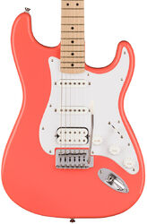 Str shape electric guitar Squier Sonic Stratocaster HSS - Tahitian coral