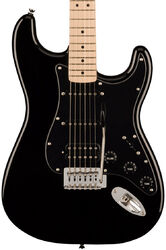 Str shape electric guitar Squier Squier Sonic Stratocaster HSS - Black