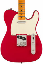 Tel shape electric guitar Squier Classic Vibe '60s Custom Telecaster Ltd - Satin dakota red