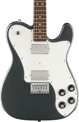 Tel shape electric guitar Squier Affinity Series Telecaster Deluxe 2021 (LAU) - Charcoal frost metallic