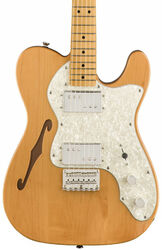 Semi-hollow electric guitar Squier Classic Vibe '70s Telecaster Thinline (MN) - Natural