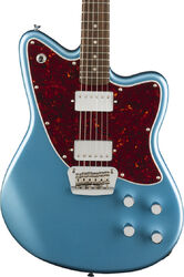 Retro rock electric guitar Squier Paranormal Toronado - Lake placid blue