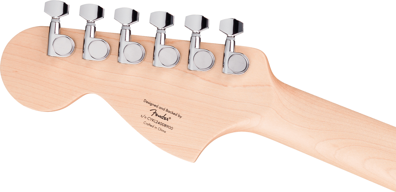 Squier Jaguar Affinity Fsr Shsc 2s Trem Lau - Shell Pink - Retro rock electric guitar - Variation 4