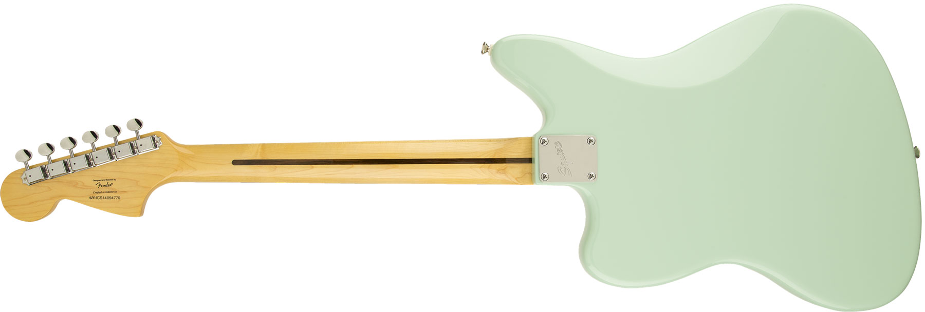 Squier Jaguar Vintage Modified Ss Lau - Surf Green - Str shape electric guitar - Variation 1