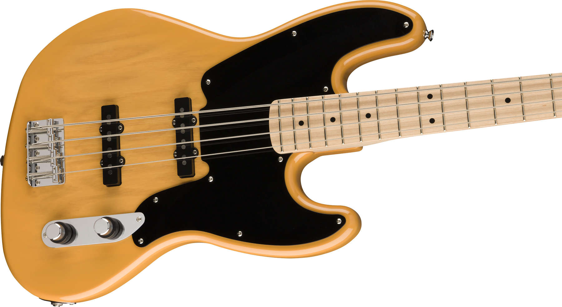 Squier Jazz Bass 1954 Paranormal Mn - Butterscotch Blonde - Solid body electric bass - Variation 2