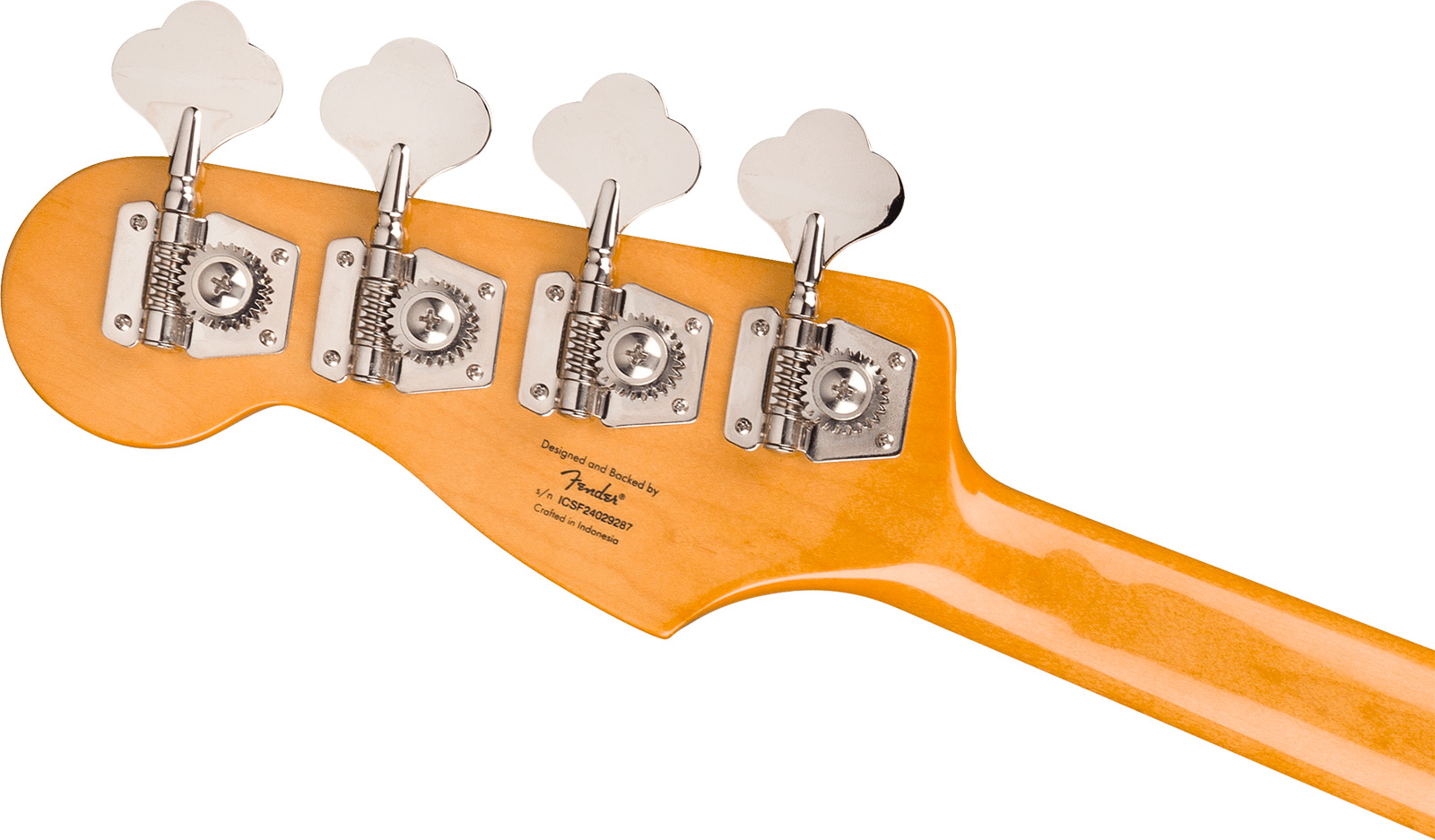Squier Jazz Bass 60s Classic Vibe Lau - Tahitian Coral - Solid body electric bass - Variation 3
