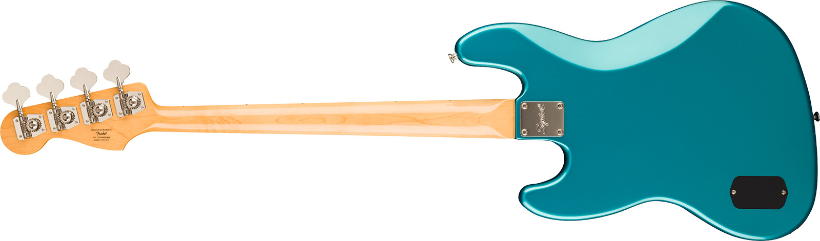 Squier Jazz Bass 70s Active Classic Vibe Mn - Ocean Turquoise - Solid body electric bass - Variation 1