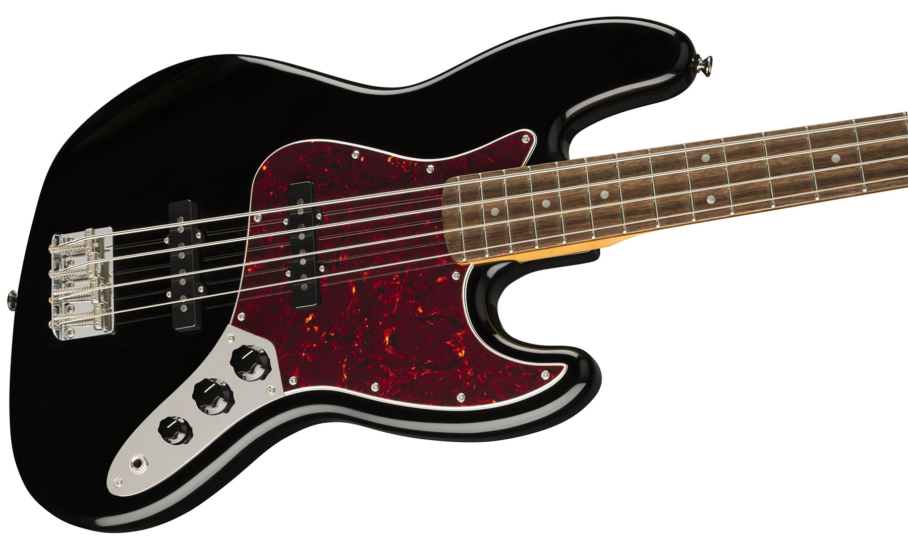 Squier Jazz Bass Classic Vibe 60s 2019 Lau - Black - Solid body electric bass - Variation 2